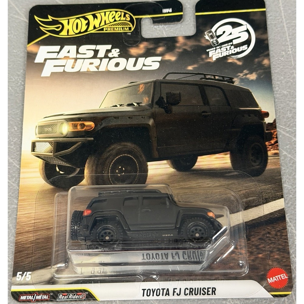 Hot Wheels Toyota FJ Cruiser Fast and Furious HNW46-956N 1/64. NEW